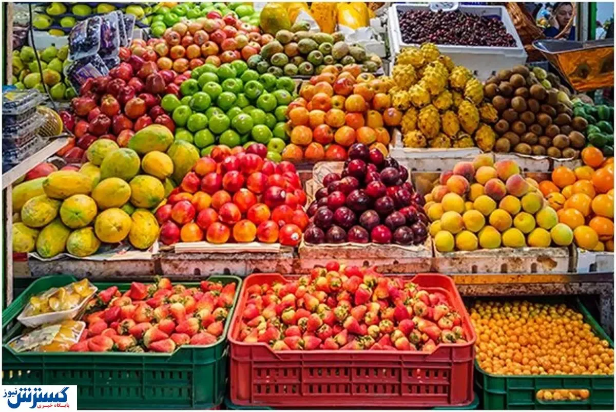 جدول قیمت میوه های تره بار/بازار کمی تکان خورد