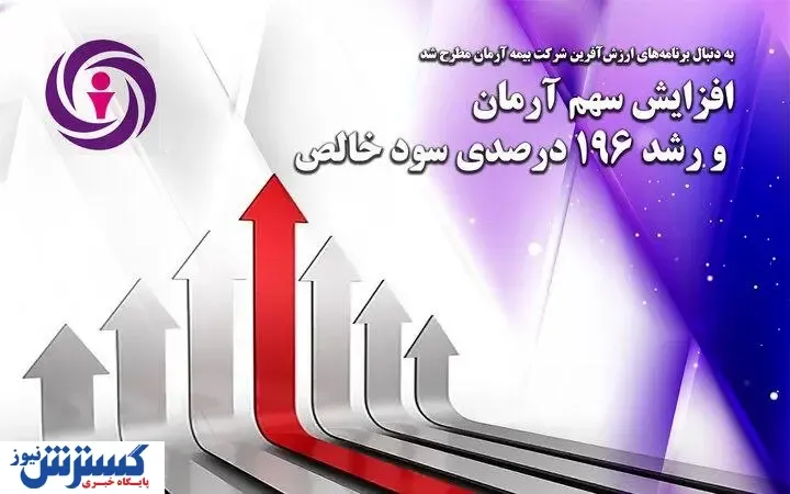 افزایش سهم آرمان و رشد ۱۹۶ درصدی سود خالص