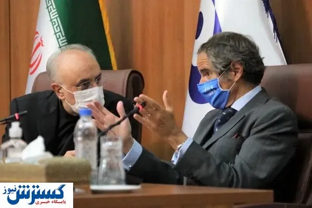 رافائل گروسی با صالحی دیدار  کرد