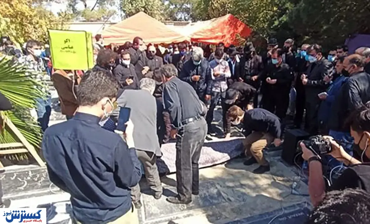عزت‌الله مهرآوران در خانه ابدی آرام گرفت + عکس