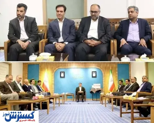 نشست مدیرعامل صندوق بازنشستگی فولاد کشور با استاندار یزد/ روند اجرای پروژه فاضلاب شهری یزد سرعت می‌گیرد