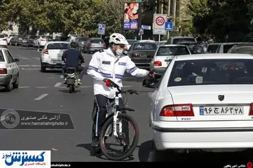 تصاویر/ راه اندازی پلیس دوچرخه سوار در تهران