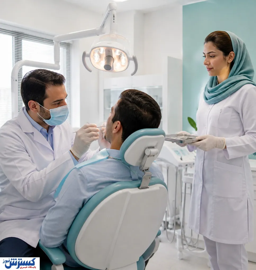 دندان‌پزشکی طرف قرارداد با بیمه سامان در اسلامشهر