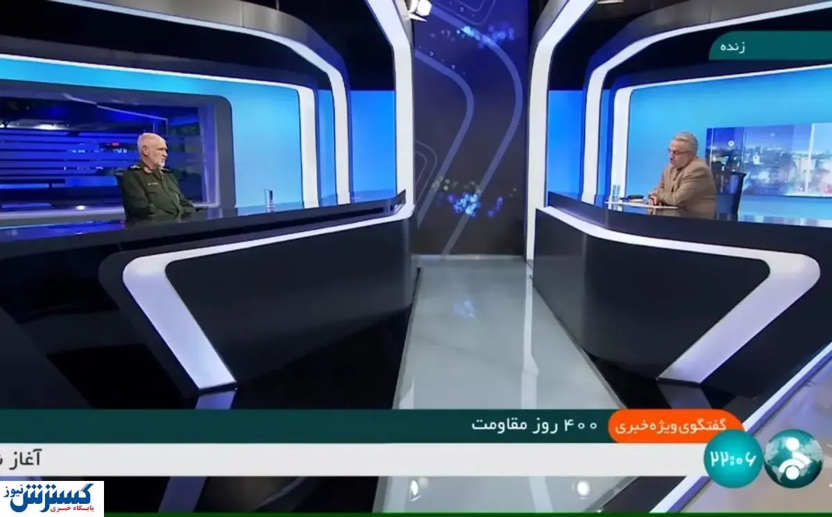 جنجال سردار اسدی روی آنتن زنده | مجری با او بگو مگو کرد +فیلم