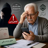 کلاهبرداری تازه از بازنشستگان به بهانه‌ی معوقات /  چطور در امان بمانیم؟