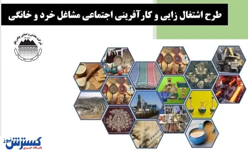 چادرملو ۱۰۷۴ شغل خانگی درقالب طرح اقتصاد مقاومتی ایجاد کرد