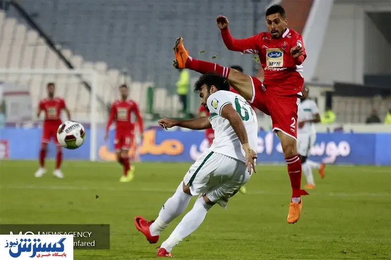 شکست پرسپولیس مقابل ذوب‌آهن در نیمه نخست