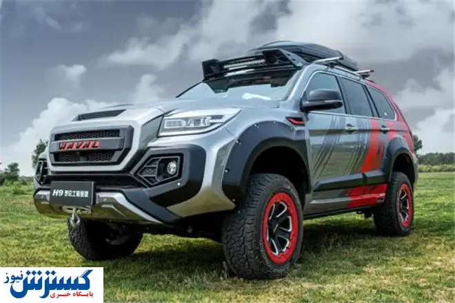 رقیب چینی پرادو رسید + تصاویر