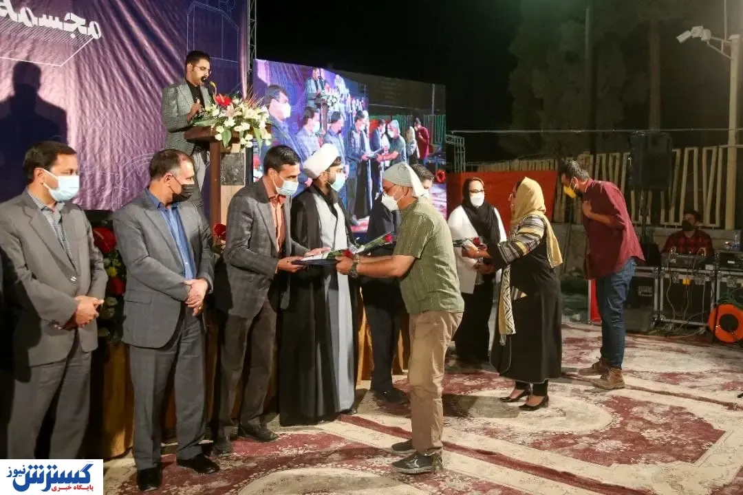 جزئیاتی از سمپوزیوم مجسمه‌سازی گل‌گهر