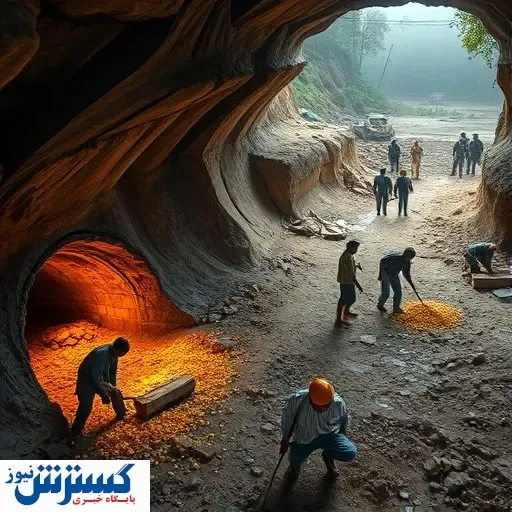 غارت گنجینه طلای ۸ میلیارد تُنی ایران ؛ به داد برسید !