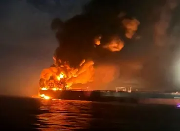 نفتکش روسیه منفجر شد | لرزه به بازار نفت افتاد