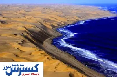 هم جواری عجیب کویر و اقیانوس + تصاویر