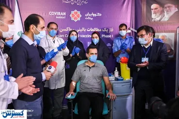 تصاویر/ نخستین تست واکسن ایرانی کرونا