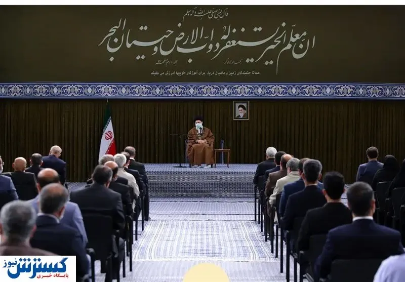 دیدار معلمان و فرهنگیان با رهبر انقلاب