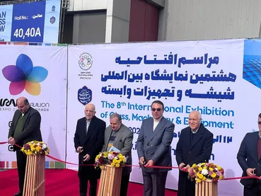 نمایشگاه بین المللی شیشه و تجهیزات آغاز به کار کرد