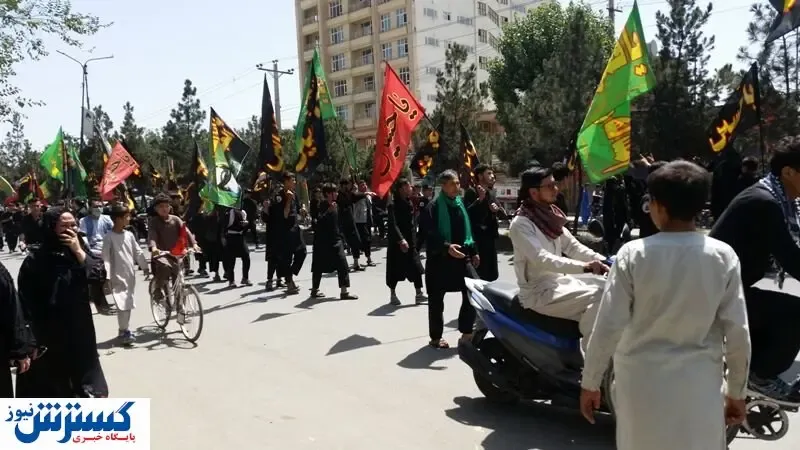 برگزاری مراسم هفتم ماه محرم در کابل + عکس