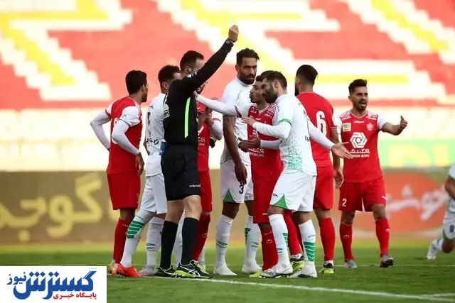 ابهامات حکم بازی پرسپولیس - ذوب آهن
