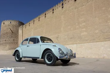 تصاویر/  نمایش خودروهای کلاسیک در شیراز