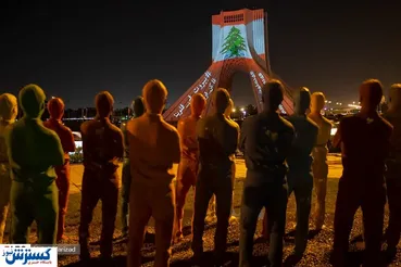 گرامی‌داشت یاد جانباختگان انفجار بیروت در تهران+تصاویر