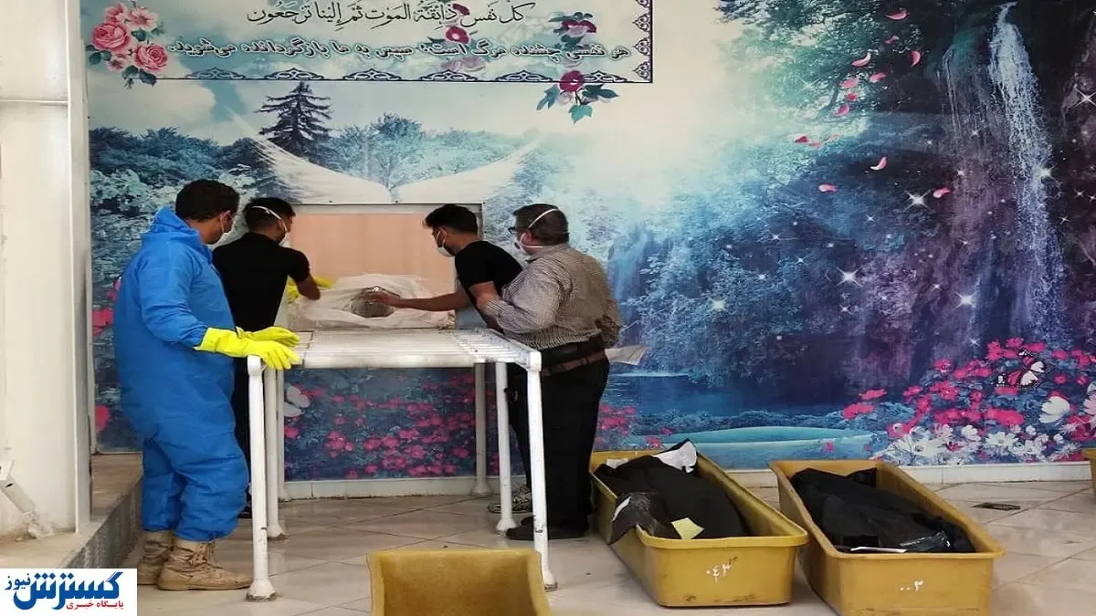 وضعیت وخیم کرونایی در آرامستان‌های مشهد+تصاویر