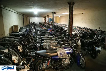 تصاویر/ کشف موتورهای قاچاق در پایتخت