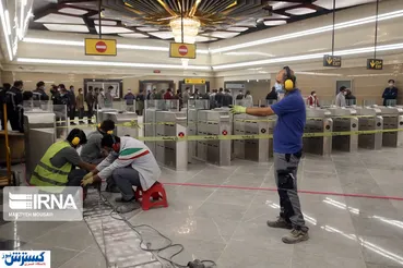 تصاویر/ افتتاح بزرگترین ایستگاه مترو پایتخت