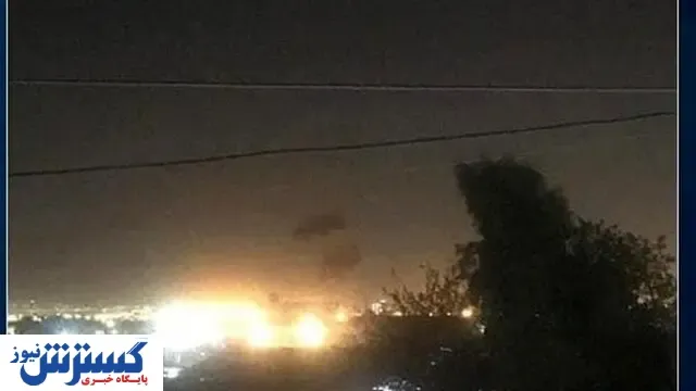 انفجارهای رگباری در فرودگاه بین المللی اربیل