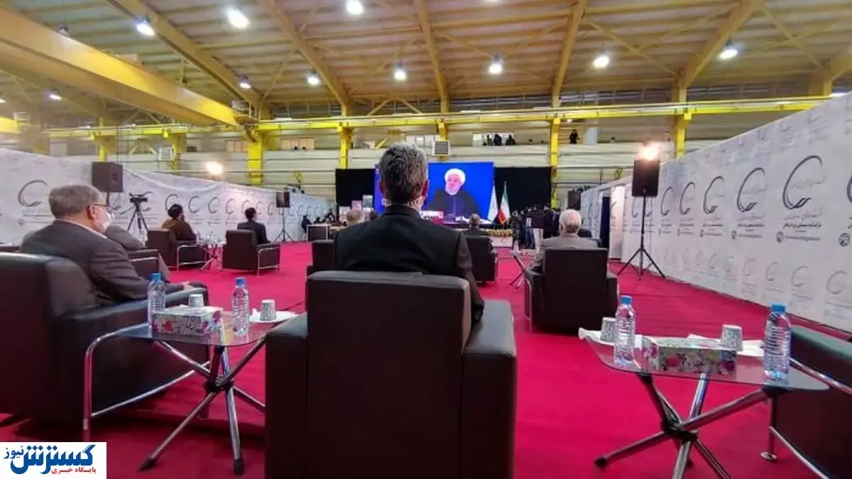 افتتاح پتروشیمی لردگان توسط رئیس‌جمهور