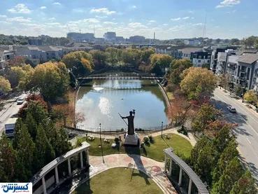 رونمایی از تندیس کوروش کبیر در آتلانتا