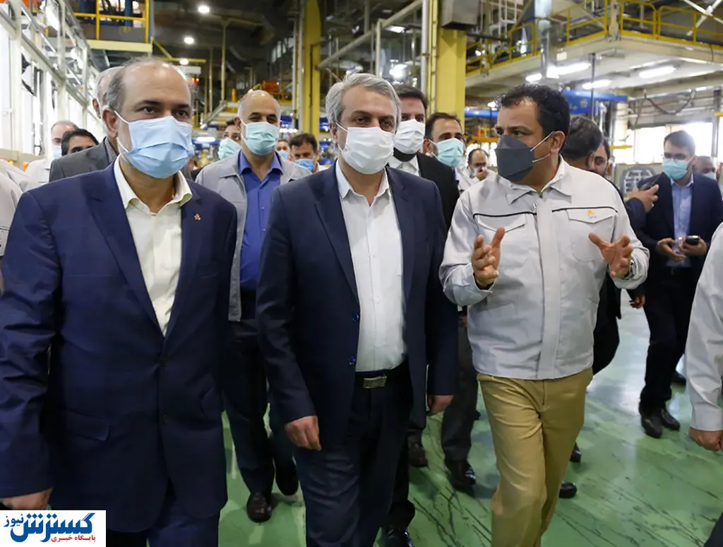 بازدید وزیر صمت از سایپا / تولید ناقص ۲ خودروساز صفر شد