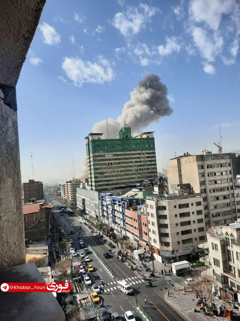 انفجار در تهران صدای انفجار در تهران