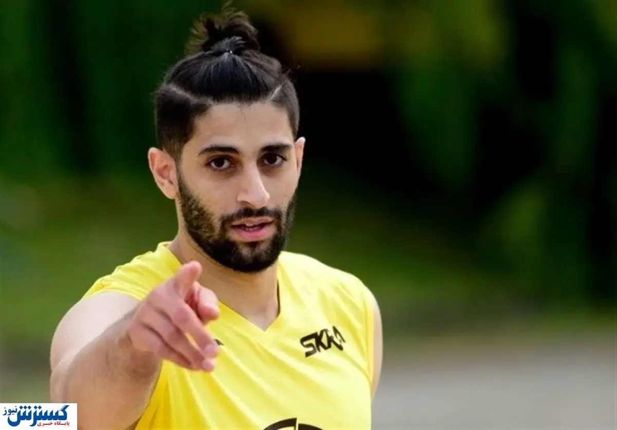 پدری کردن میلاد عبادی پور در اردوی تیم ملی+ فیلم