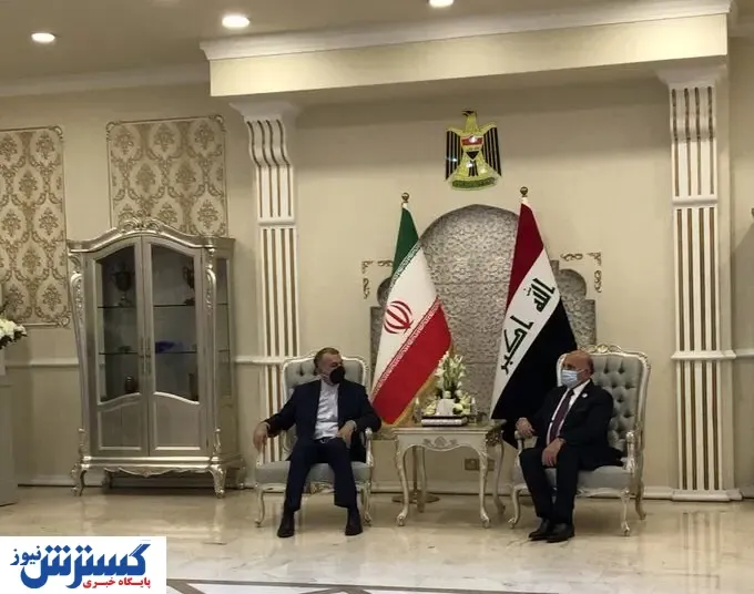 امیرعبداللهیان وارد بغداد شد