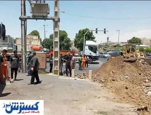 فرونشست زمین در کرج