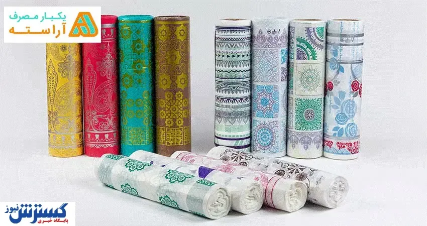 خرید انواع سفره یکبارمصرف کاغذی، شیشه ای و نایلونی در آراسته
