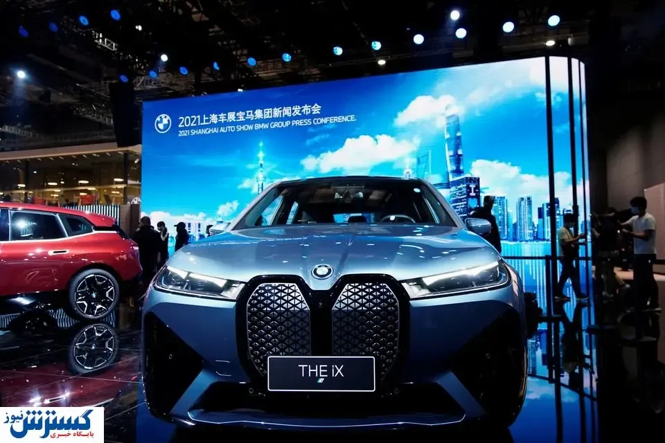 رونمایی از غول برقی بی‌ام‌و در نمایشگاه شانگهای + تصاویر