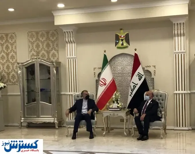 امیرعبداللهیان وارد بغداد شد