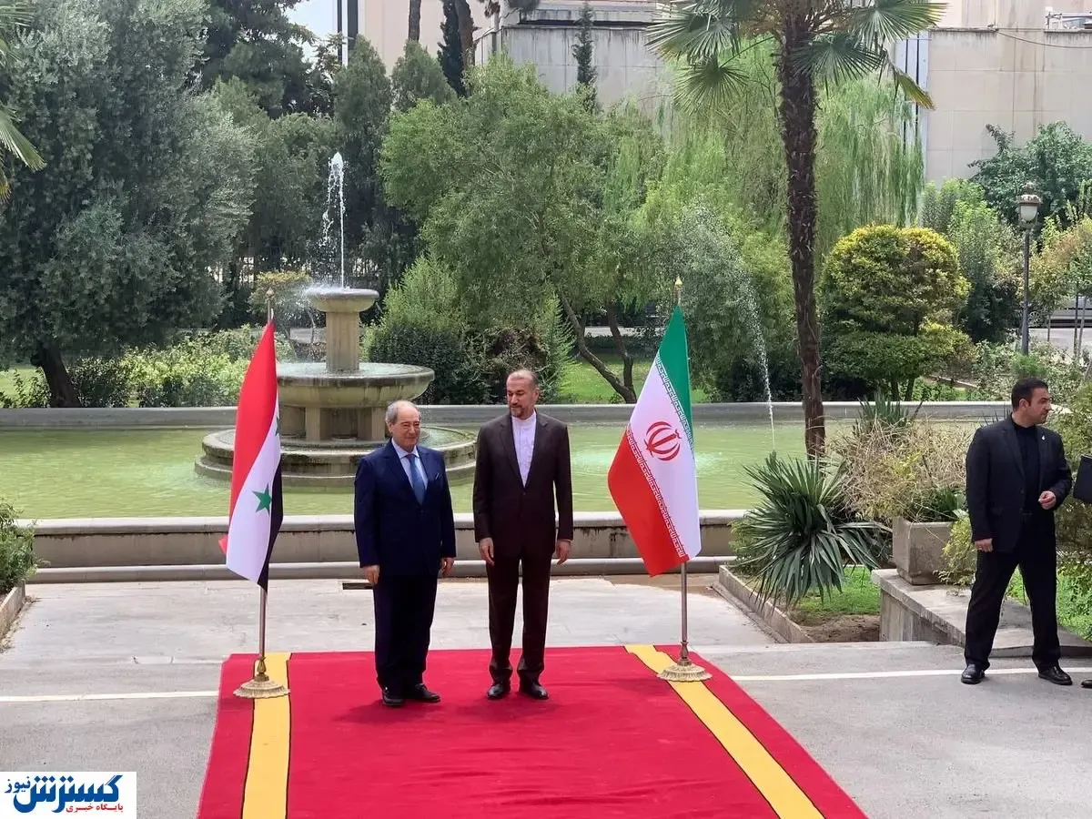 دیدار وزرای خارجه ایران و سوریه