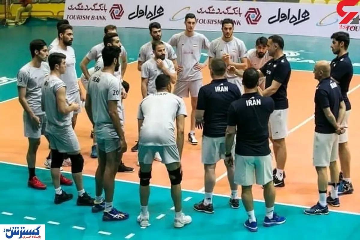 تیم والیبال ایران امروز به مصاف کانادا می رود
