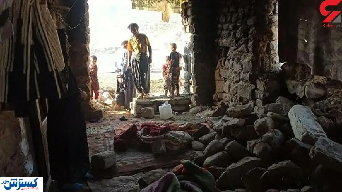 تصاویر دردناک از زلزله خوزستان / زمین دهان بازکرد