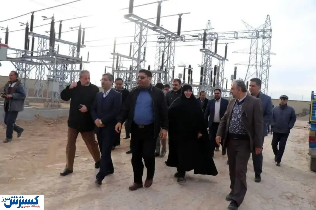 راه‌اندازی پست برق شهرک صنعتی قوچان ۲