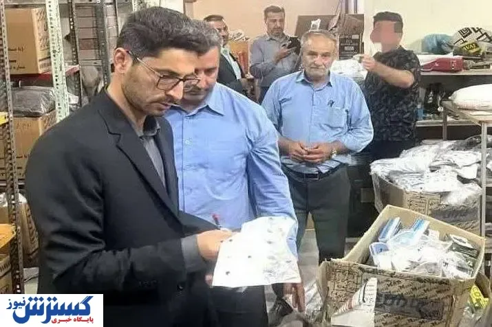 شناسایی یک کارگاه تولید قطعات تقلبی با بسته‌بندی ایران‌خودرو