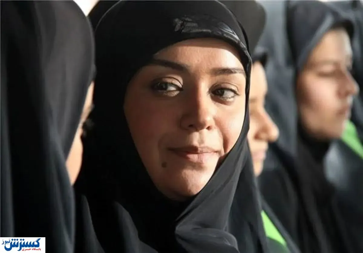 الهام چرخنده در کنار همسر روحانی‌اش+ عکس