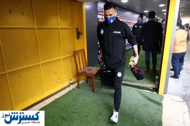 ستاره استقلال خیال هواداران را راحت کرد + عکس