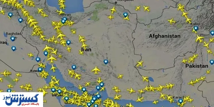 ترافیک هوایی ایران کمتر می شود