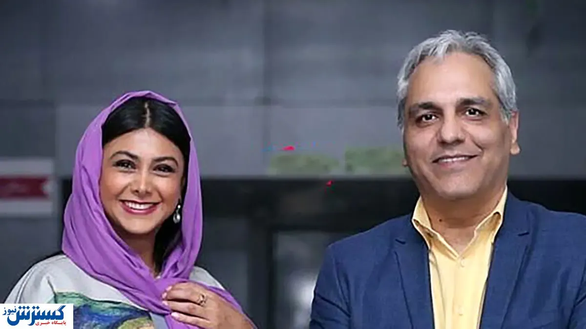 گفت وگوی جالب مهران مدیری با آزاده صمدی+ فیلم