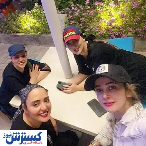 سلفی دو نفره نرگس محمدی و همسرش