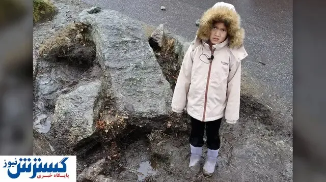 کشف خنجر ۳۷۰۰ساله توسط یک دختربچه در مدرسه + تصاویر