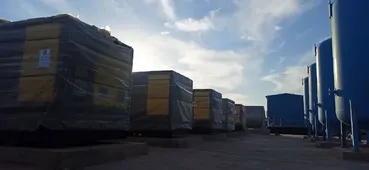 تامین ۵ دستگاه کمپرسور دیزل و متعلقات مربوطه در شرکت آلومینای ایران