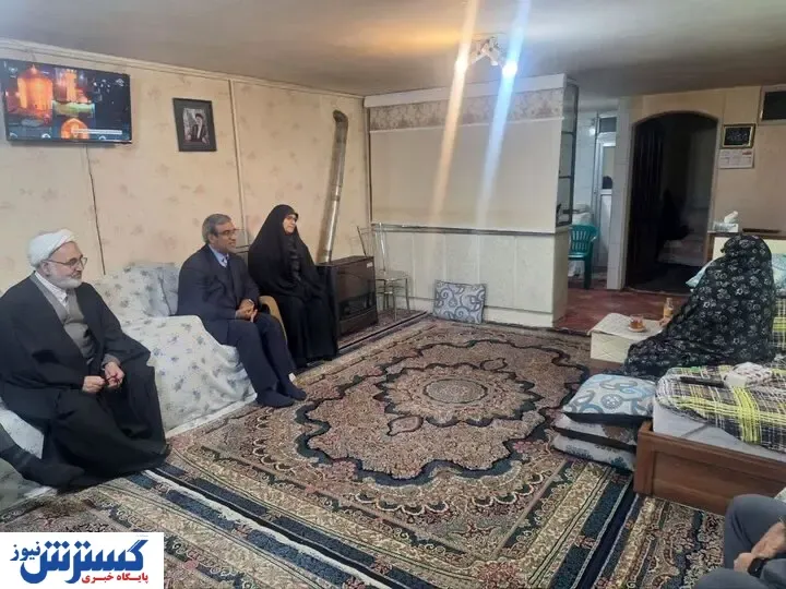 دیدار استاندار خراسان رضوی با مادر سید ابراهیم رئیسی به مناسبت روز مادر